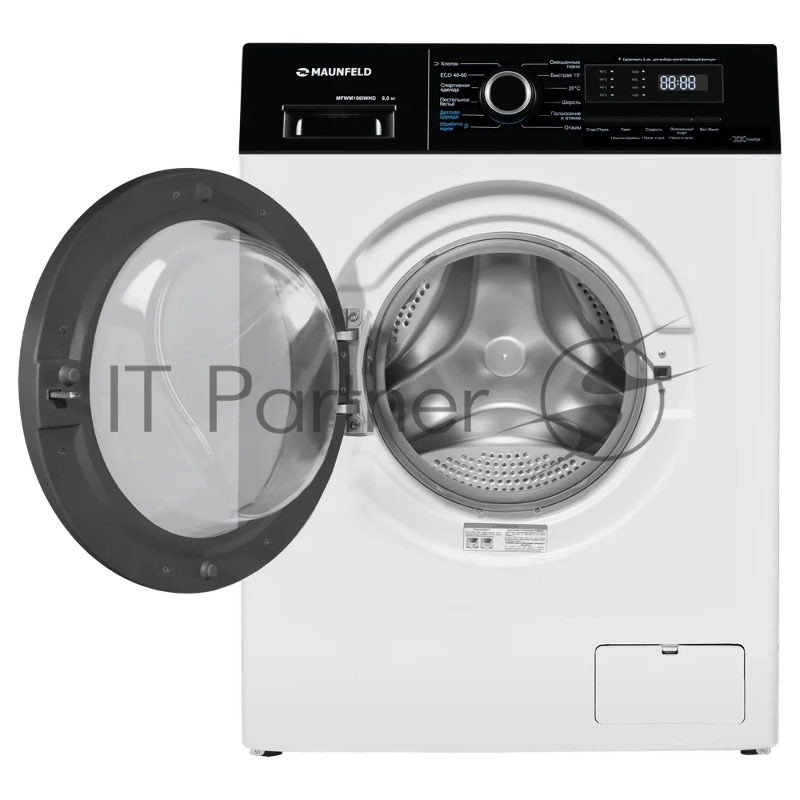 Стиральная машина c инвертором и паром MAUNFELD MFWM106IWHD