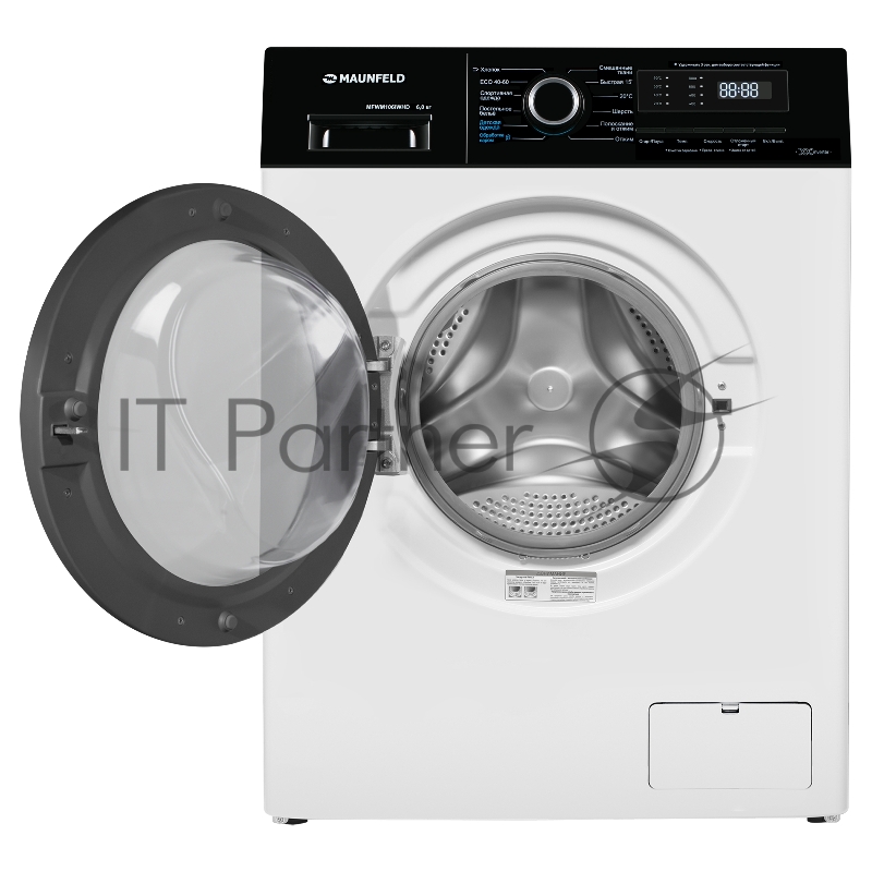 Стиральная машина c инвертором и паром MAUNFELD MFWM106IWHD