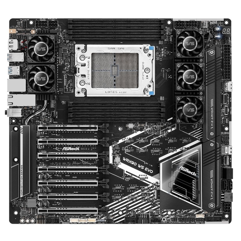 Материнская плата ASRock WRX90 WS EVO, RTL