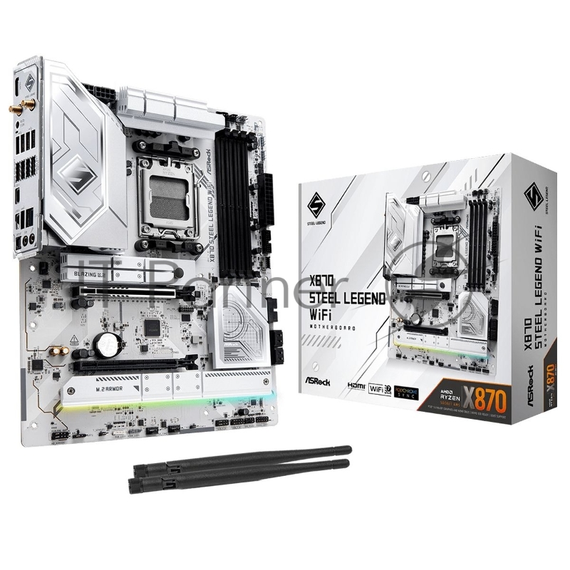 Материнская плата ASRock X870 STEEL LEGEND WIFI, RTL