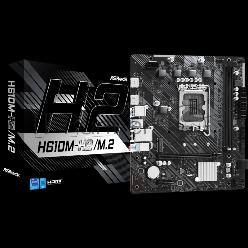 Материнская плата ASRock H610M-H2/M.2, RTL