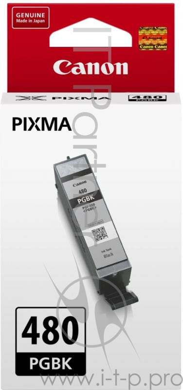 Картридж струйный Canon PGI-480 PGBK 2077C001 черный для Canon Pixma TS6140/TS8140TS/TS9140/TR7540/T
