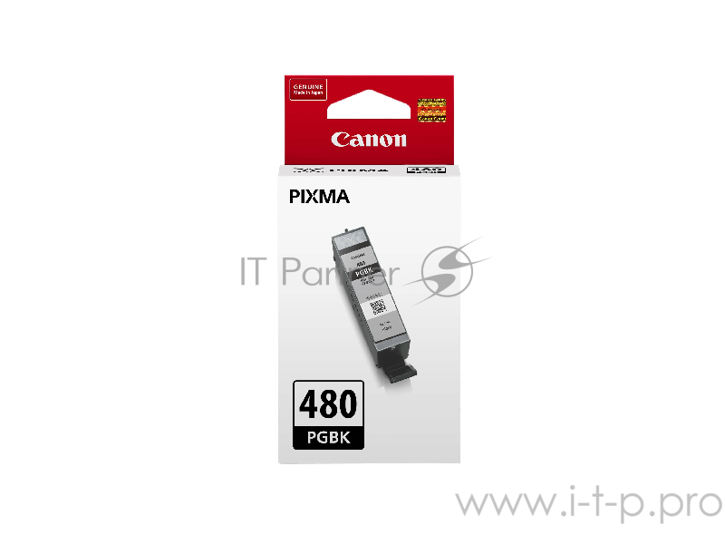Картридж струйный Canon PGI-480 PGBK 2077C001 черный для Canon Pixma TS6140/TS8140TS/TS9140/TR7540/T