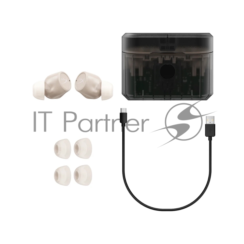 Беспроводные наушники HyperX Cirro Buds Pro Tan