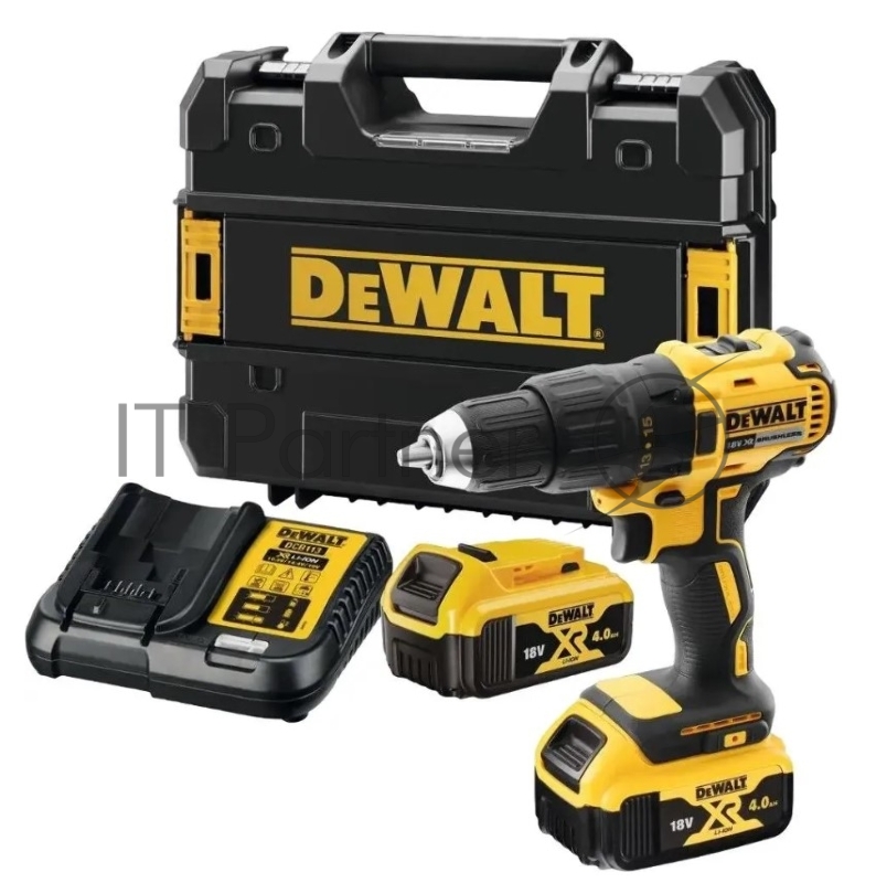 Дрель-шуруповерт DeWalt DCD777M2T аккум. патрон:быстрозажимной (кейс в комплекте)