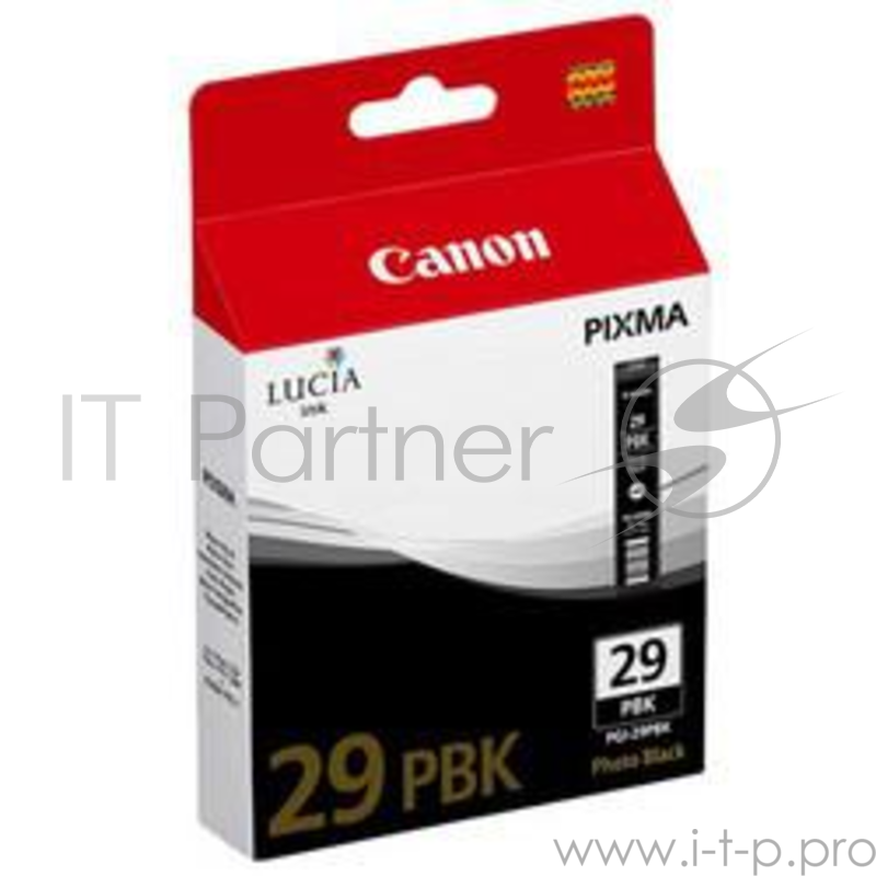Картридж струйный Canon PGI-29PBK 4869B001 фото черный для Canon Pixma Pro 1