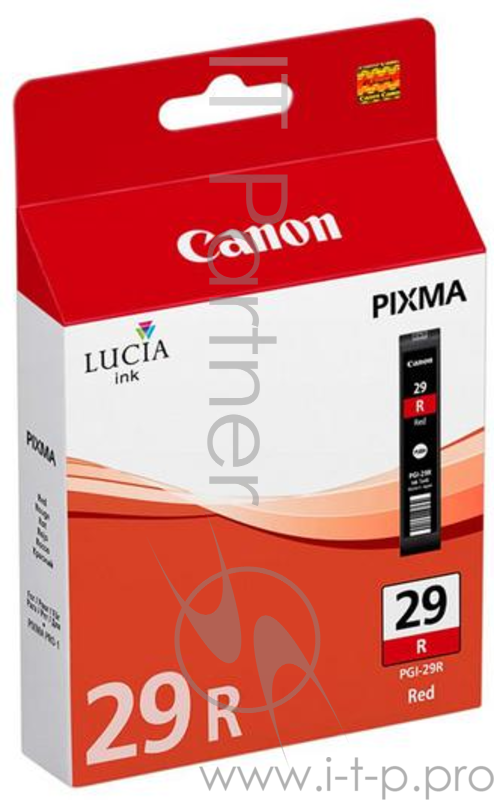 Картридж струйный Canon PGI-29R 4878B001 красный для Canon Pixma Pro 1