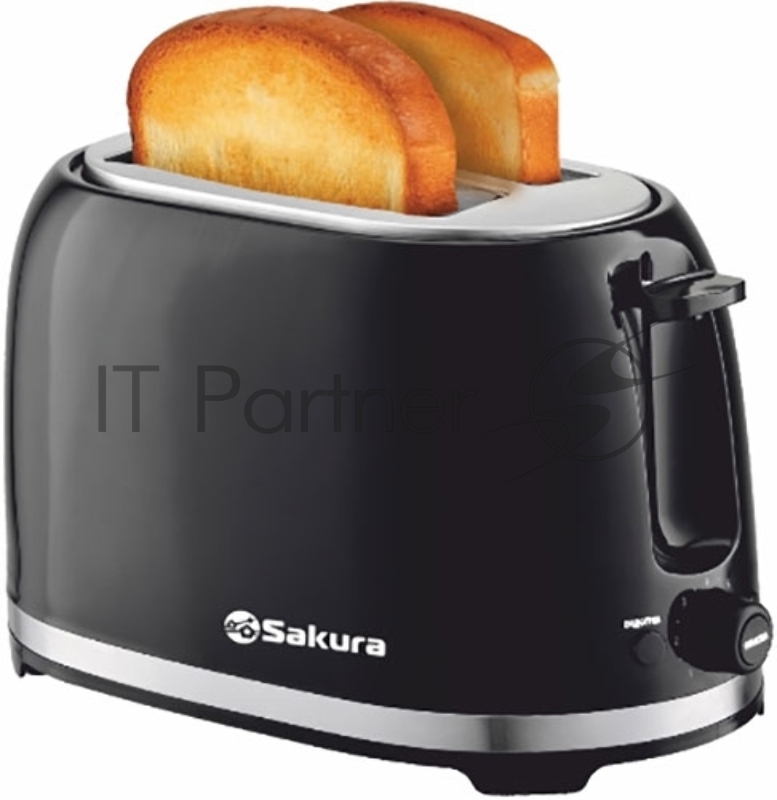Тостер Sakura SA-7610BK 850Вт черный