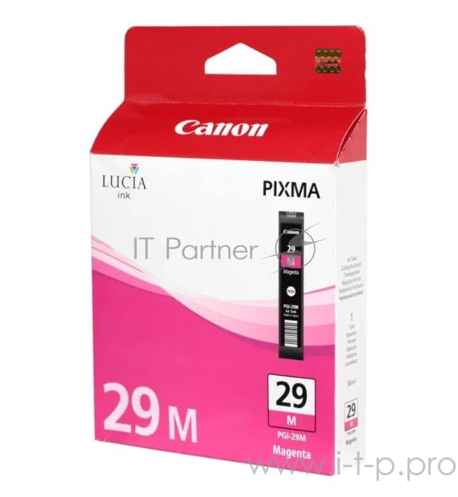 Картридж струйный Canon PGI-29M 4874B001 пурпурный для Canon Pixma Pro 1