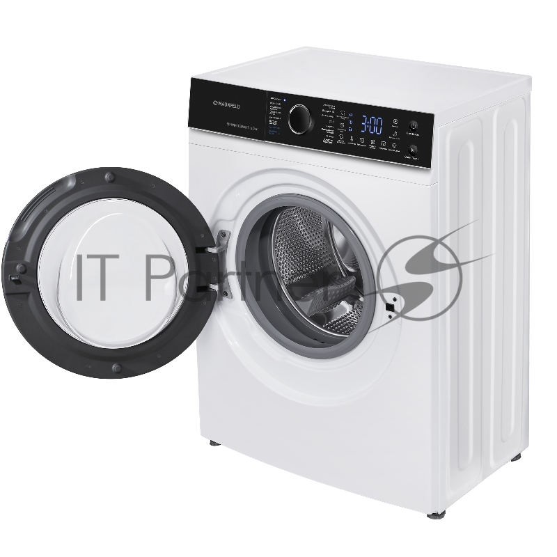 Стиральная машина c инвертором и паром MAUNFELD MFWM106IWHT