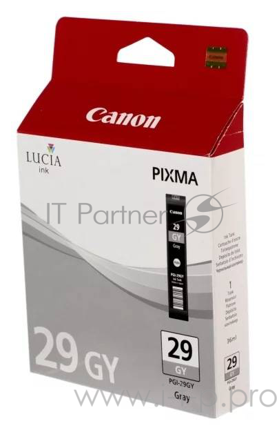 Картридж струйный Canon PGI-29GY 4871B001 серый для Canon Pixma Pro 1