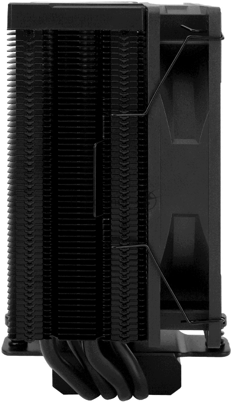 Устройство охлаждения(кулер) Thermalright Assassin Spirit 120 Vision ARGB Soc-AM5/AM4/1200/1700/1851 черный 4-pin 27dB Al+Cu LCD Ret (AS120-VISION-BL-ARGB)