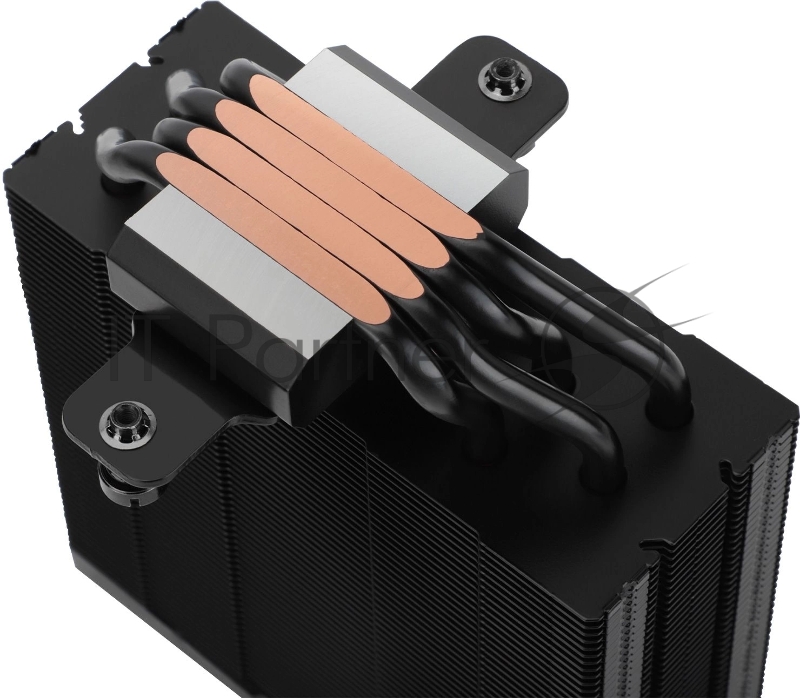 Устройство охлаждения(кулер) Thermalright Assassin Spirit 120 Vision ARGB Soc-AM5/AM4/1200/1700/1851 черный 4-pin 27dB Al+Cu LCD Ret (AS120-VISION-BL-ARGB)