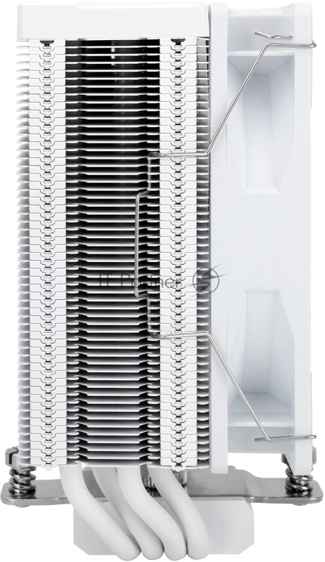 Устройство охлаждения(кулер) Thermalright Assassin Spirit 120 Vision ARGB Soc-AM5/AM4/1200/1700/1851 белый 4-pin 27dB Al+Cu LCD Ret (AS120-VISION-WH-ARGB)