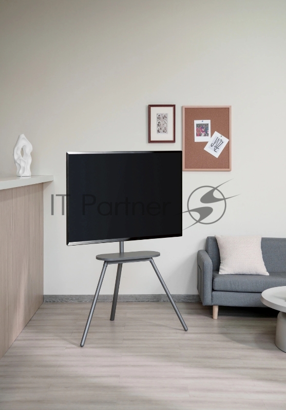 Подставка для телевизора Cactus CS-ST2844GY темно-серый 43-65 макс.40кг напольный