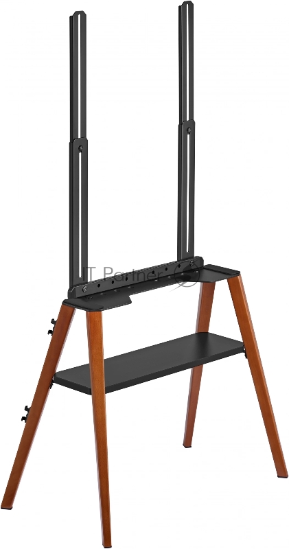 Подставка для телевизора Cactus CS-ST3645BKWN черный/орех 43-65 макс.40кг напольный