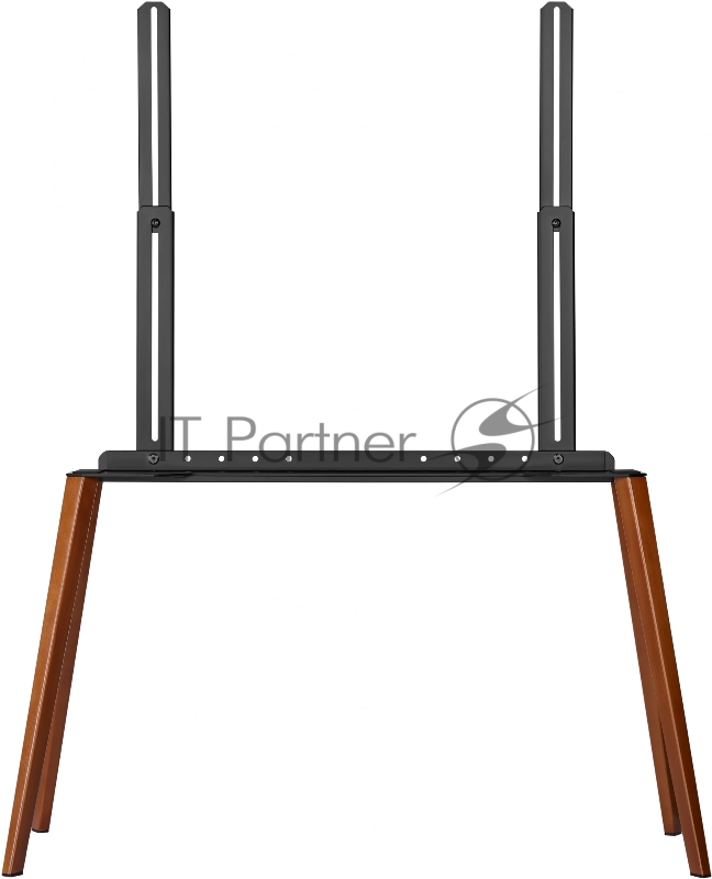 Подставка для телевизора Cactus CS-ST3646BKWN черный/орех 49-75 макс.40кг напольный