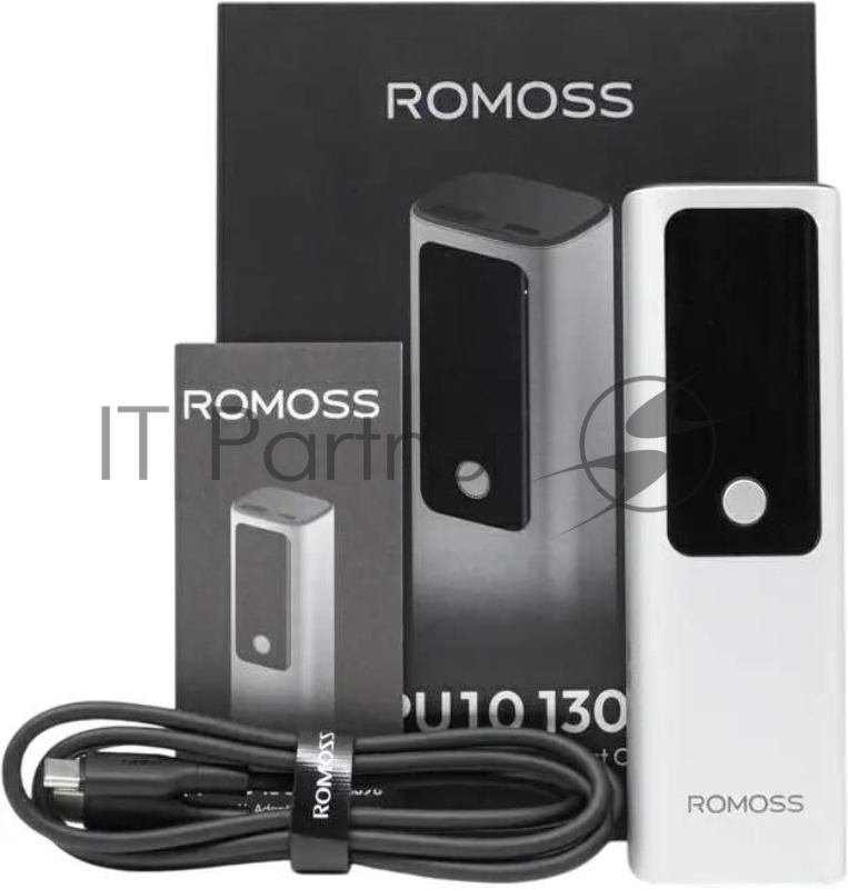 Мобильный аккумулятор Romoss PPU10 10000mAh 130W 5A черный (1746858)