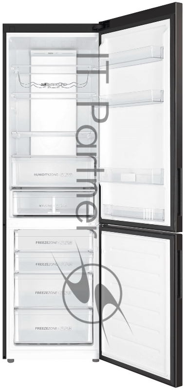 Холодильник Haier C4F740CDBGU1, графитовый