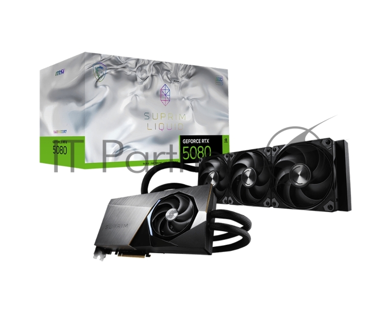 Видеокарта MSI RTX5080 16G SUPRIM LIQUID SOC 16GB GDDR7 256bit 3xDP HDMI RTL
