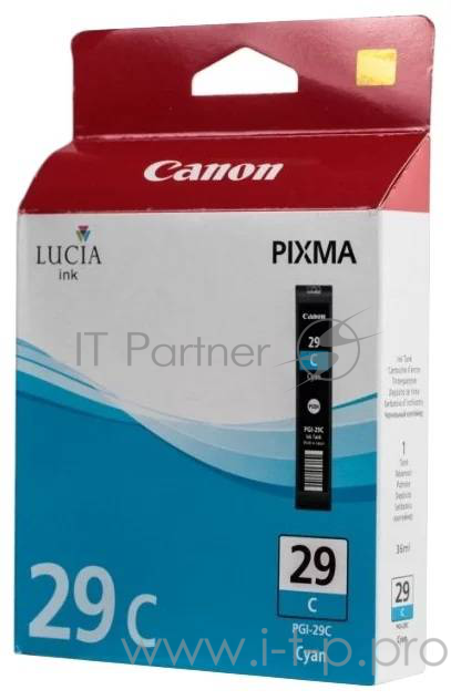 Картридж струйный Canon PGI-29C 4873B001 голубой для Canon Pixma Pro 1