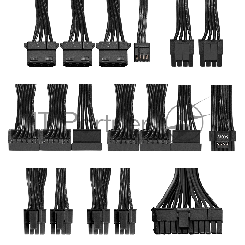 Блок питания 1000W ExeGate 80 PLUS® GOLD 1000VSP FС (ATX3.0, APFC, КПД 90% (80 PLUS GOLD), 120mm fan, 24pin, 2x(4+4)pin, PCIE5.0/12VHPWR, 4xPCI-E, 6xSATA, 3xIDE, 1xFDD, Full Cable Management, black, Color box)