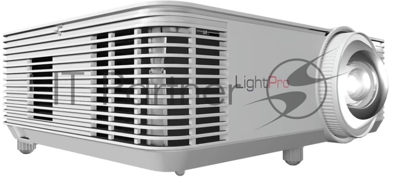 Проектор INFOCUS IN0024ST DLP, XGA, 3800 lm, 30 000:1, 0.62:1, 2xHDMI 1.4, VGA in/out, S-Video, 3.5mm in/out, USB-A, RS-232, лампа 15 000ч.(ECO mode), 10W, 27дБ, 2,9 кг, БЕЛЫЙ