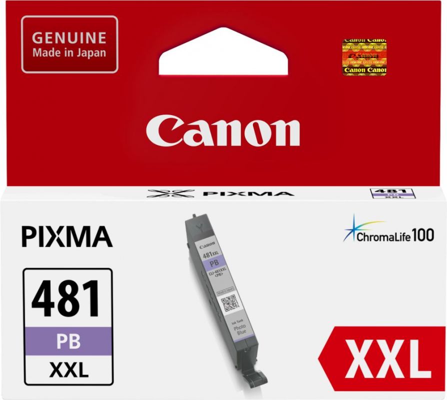 Картридж струйный Canon CLI-481XXL PB 1994C001 фото голубой для Canon Pixma TS8140TS/TS9140