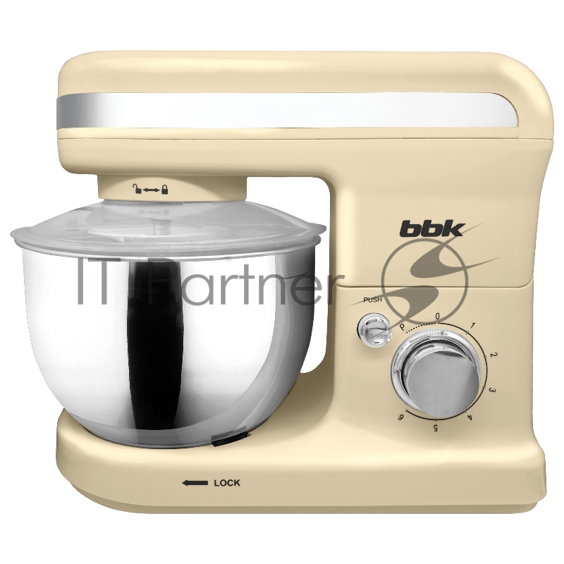 Миксер планетарный BBK KBM1401 бежевый