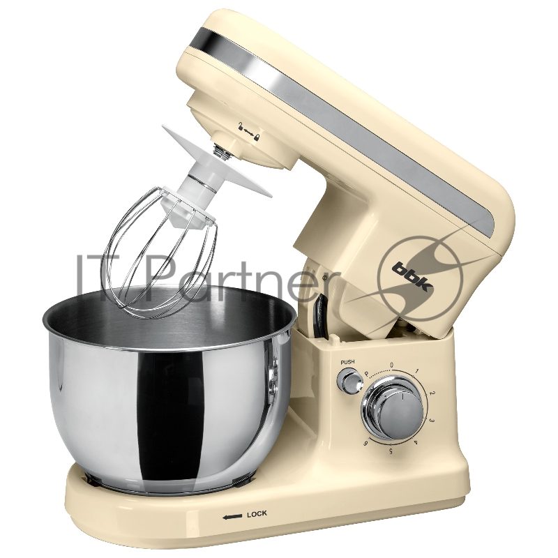 Миксер планетарный BBK KBM1401 бежевый