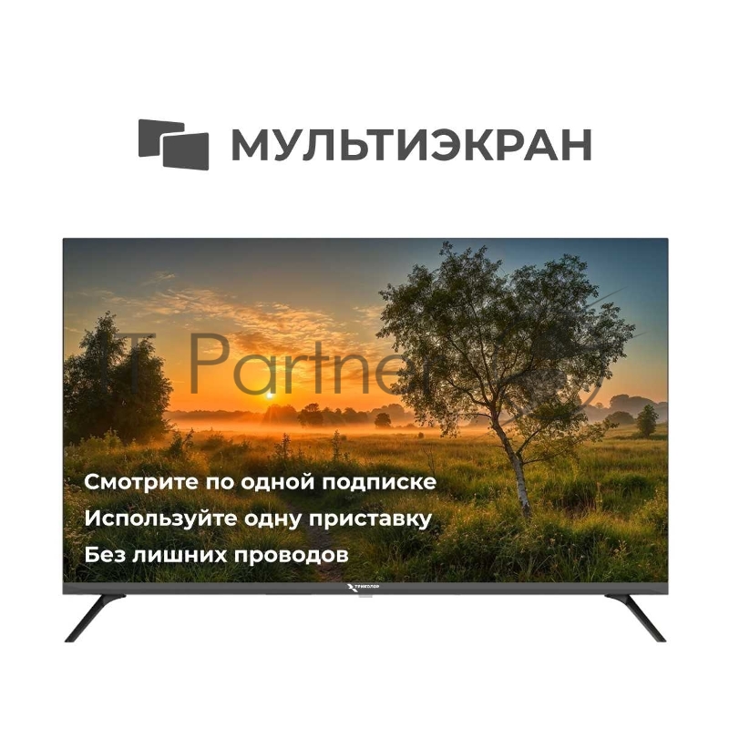 Телевизор Триколор 32 P32FH504 черный LED FHD 60Hz Android