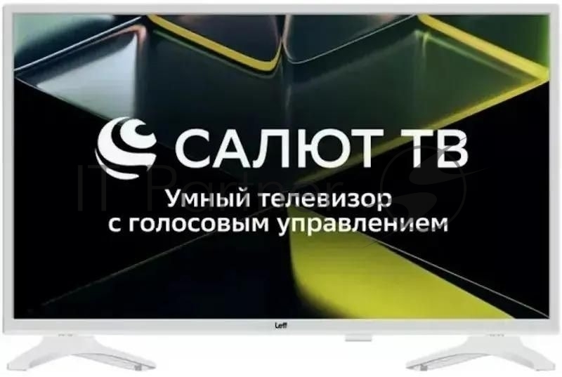 Телевизор LCD 28 HD LEFF 28H691T WHITE SALUT SMART