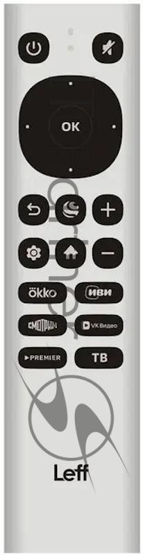 Телевизор LCD 28 HD LEFF 28H691T WHITE SALUT SMART