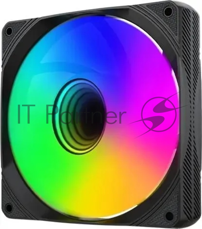 Вентилятор для корпуса Bloody BD-CF120ARGB1 ARGB 120х120x25 черный 4-pin 26дБ (упак.:1шт) (BD-CF120ARGB1-BK) Ret