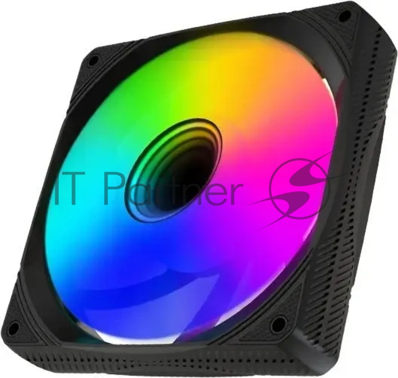 Вентилятор для корпуса Bloody BD-CF120ARGB1 ARGB 120х120x25 черный 4-pin 26дБ (упак.:1шт) (BD-CF120ARGB1-BK) Ret