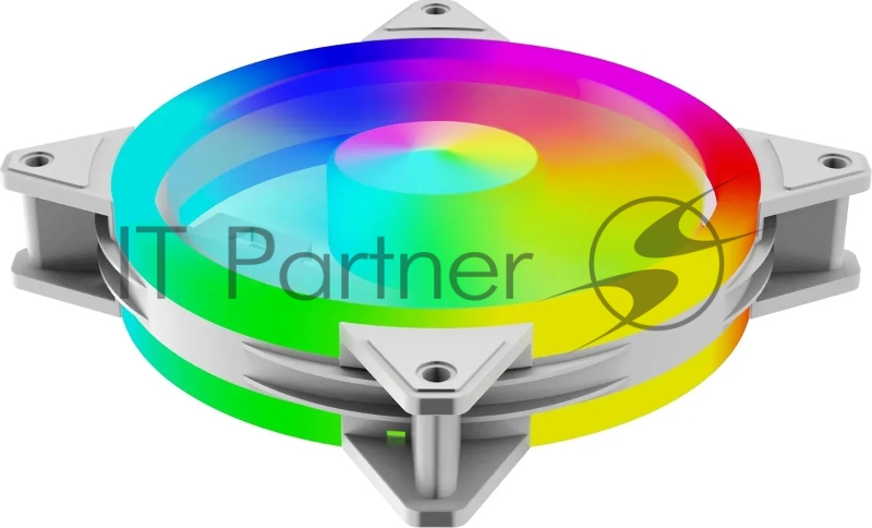 Вентилятор для корпуса Bloody BD-CF120ARGB4 ARGB 120х120x25 белый 4-pin 26дБ (упак.:1шт) (BD-CF120ARGB4-WH) Ret