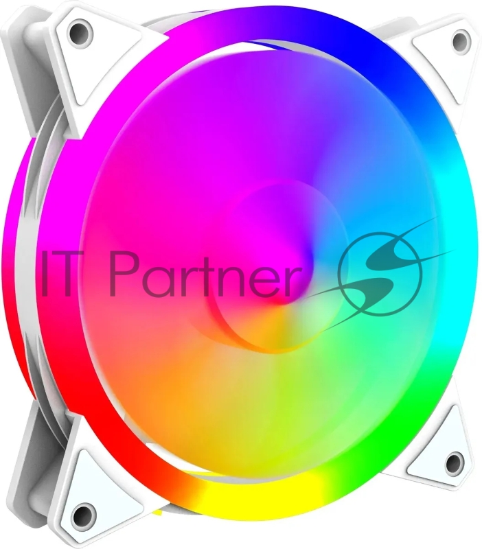 Вентилятор для корпуса Bloody BD-CF120ARGB4 ARGB 120х120x25 белый 4-pin 26дБ (упак.:1шт) (BD-CF120ARGB4-WH) Ret