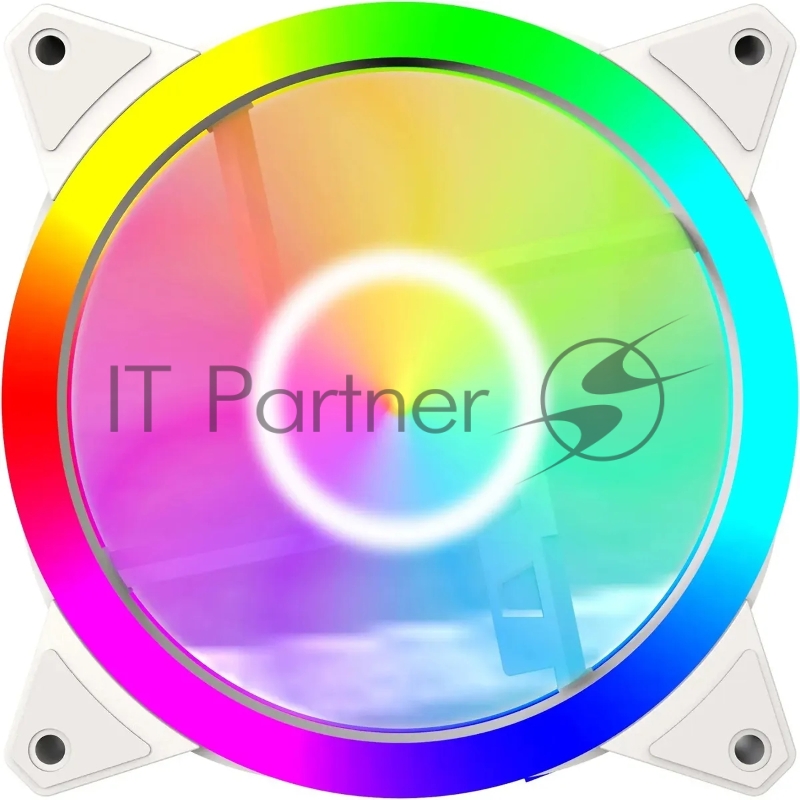 Вентилятор для корпуса Bloody BD-CF120ARGB4 ARGB 120х120x25 белый 4-pin 26дБ (упак.:1шт) (BD-CF120ARGB4-WH) Ret