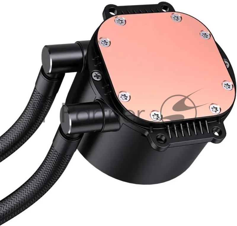 Система водяного охлаждения Bloody BD-LC240ARGB1 ARGB Soc-AM5/AM4/1200/1700/1851 черный 4-pin 22-35dB Al+Cu LCD 260W 1200gr Ret (BD-LC240ARGB1-BK)