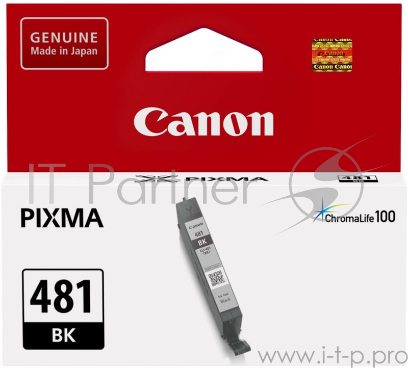 Картридж струйный Canon CLI-481 BK 2101C001 черный для Canon Pixma TS5140/6140/8140/8540