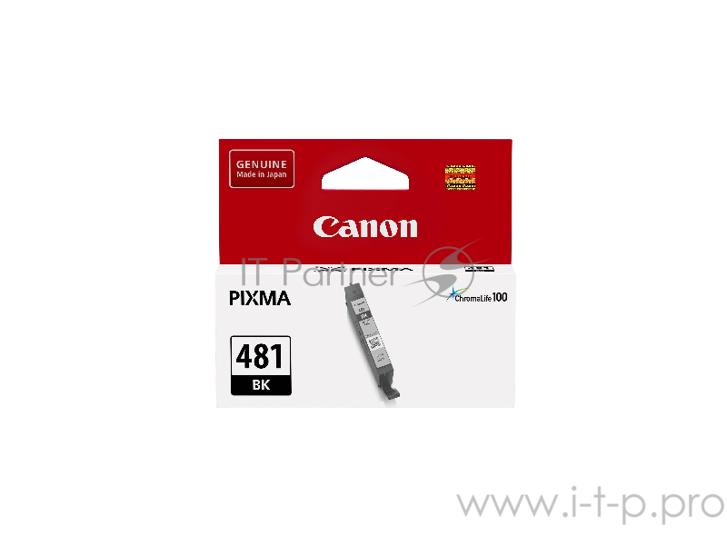 Картридж струйный Canon CLI-481 BK 2101C001 черный для Canon Pixma TS5140/6140/8140/8540