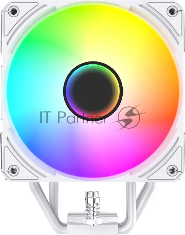 Устройство охлаждения(кулер) Bloody BD-AC220-ARGB1 ARGB Soc-AM5/AM4/1200/1700/1851 белый 4-pin 14-26dB Al+Cu LCD 220W 596gr Ret (BD-AC220-ARGB1-WH)