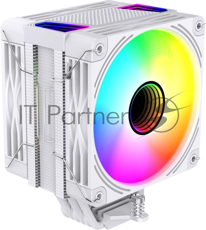 Устройство охлаждения(кулер) Bloody BD-AC230-ARGB1 ARGB Soc-AM5/AM4/1200/1700/1851 белый 4-pin 22-32dB Al+Cu LCD 230W 715gr Ret (BD-AC230-ARGB1-WH)