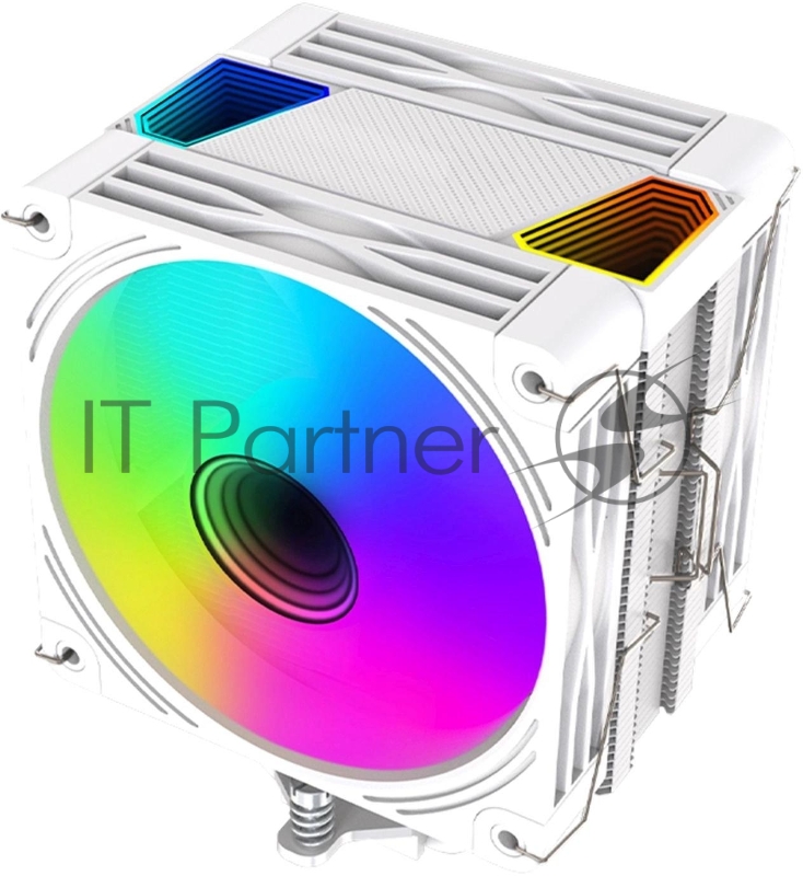 Устройство охлаждения(кулер) Bloody BD-AC230-ARGB1 ARGB Soc-AM5/AM4/1200/1700/1851 белый 4-pin 22-32dB Al+Cu LCD 230W 715gr Ret (BD-AC230-ARGB1-WH)