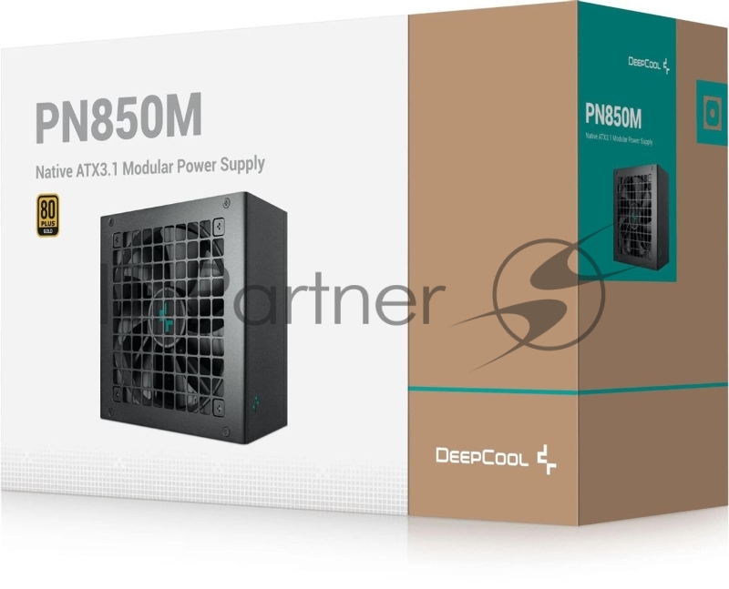 Блок питания Deepcool / GAMERSTORM PN850M V2 Gen.5, ATX, 850W, 80+ gold (20+4pin) APFC 120mm fan 8xSATA RTL