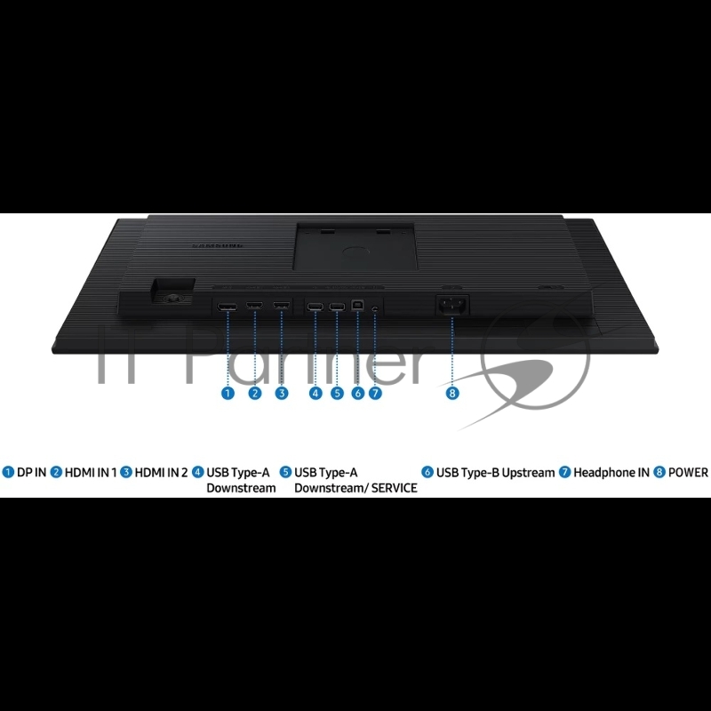 Samsung S24D400GAI 23.6 LCD IPS 1920x1080 100Hz 5ms 250cd 16:9 D-Sub 2xHDMI DisplayPort 2xUSB HAS Pivot Internal Vesa