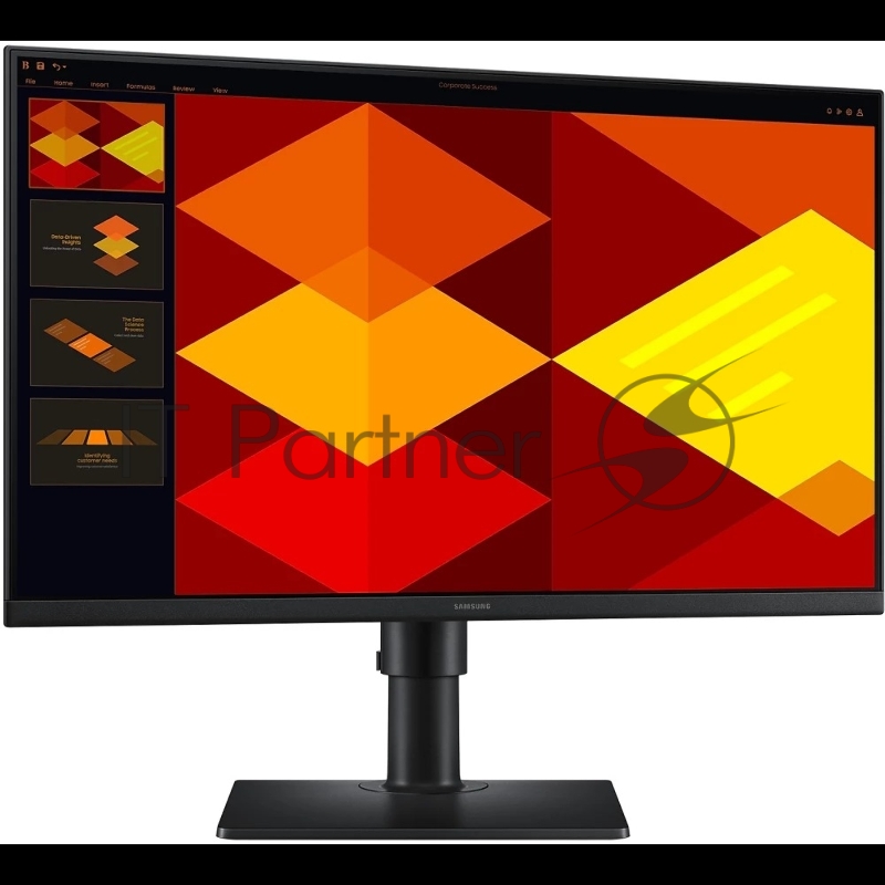 Samsung S24D400GAI 23.6 LCD IPS 1920x1080 100Hz 5ms 250cd 16:9 D-Sub 2xHDMI DisplayPort 2xUSB HAS Pivot Internal Vesa