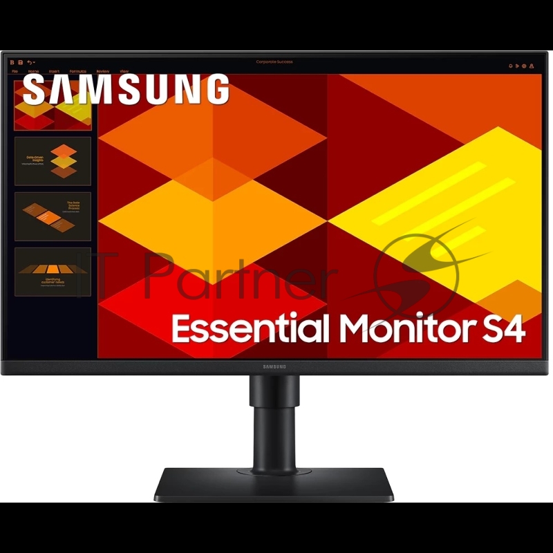 Samsung S24D400GAI 23.6 LCD IPS 1920x1080 100Hz 5ms 250cd 16:9 D-Sub 2xHDMI DisplayPort 2xUSB HAS Pivot Internal Vesa