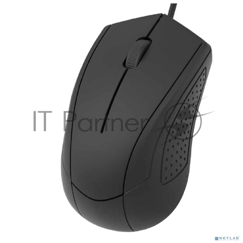 Мышь CBR CM 109 Black USB, Мышь офисн., оптич., 1000 dpi, 3 кн., 1.5 м,