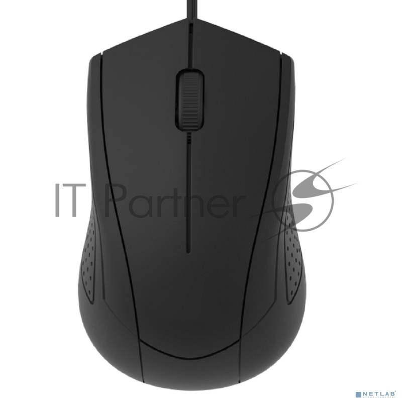 Мышь CBR CM 109 Black USB, Мышь офисн., оптич., 1000 dpi, 3 кн., 1.5 м,